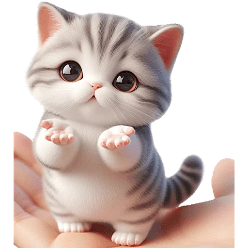 😘 Стикер «Микро котики» для Telegram