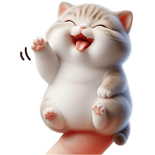 👋 Стикер «Микро котики» для Telegram