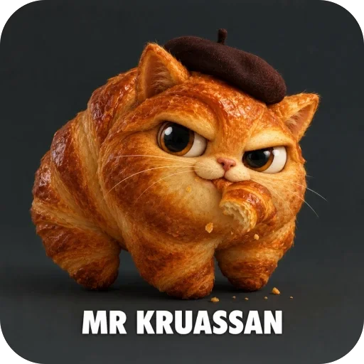 🥐 Стикер «MR KOT» для Telegram