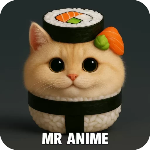 🍣 Стикер «MR KOT» для Telegram