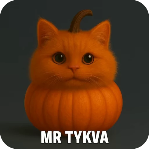 🎃 Стикер «MR KOT» для Telegram