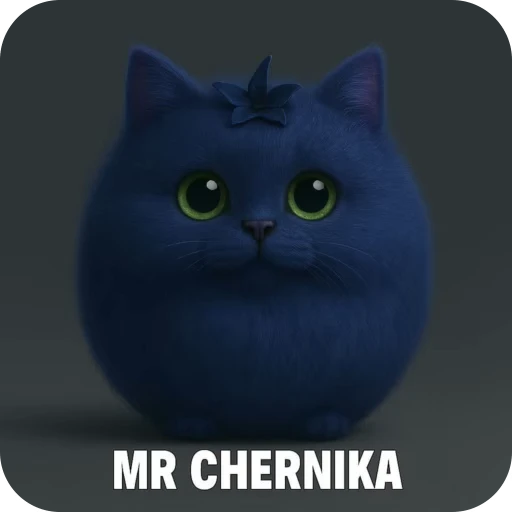 🫐 Стикер «MR KOT» для Telegram