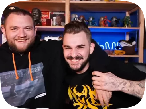 👨‍👦 Стикер «Блогеры» для Telegram