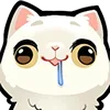 🤪 Эмодзи «💘 love cats - тяночки и котики» для Telegram