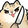 😈 Эмодзи «💘 love cats - тяночки и котики» для Telegram