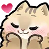 ☺️ Эмодзи «💘 love cats - тяночки и котики» для Telegram