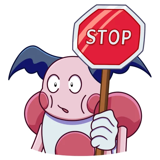 ⛔️ Стикер «Mr. Mime» для Telegram