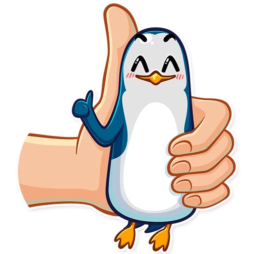 👍 Стикер «Mr Penguin» для Telegram