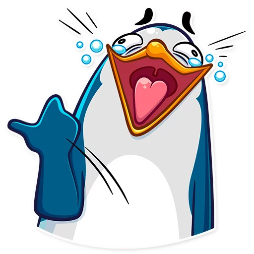 Стикерпак Mr Penguin для Telegram — скачать