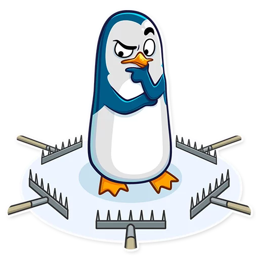🤔 Стикер «Mr Penguin» для Telegram