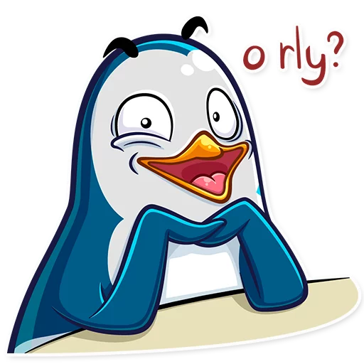 😏 Стикер «Mr Penguin» для Telegram