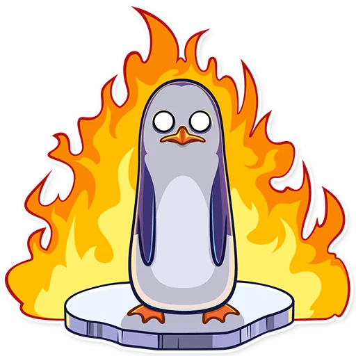 🔥 Стикер «Mr Penguin» для Telegram