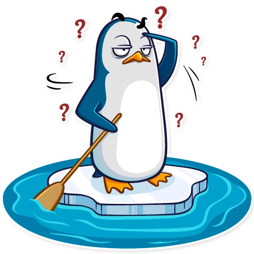 🚣 Стикер «Mr Penguin» для Telegram