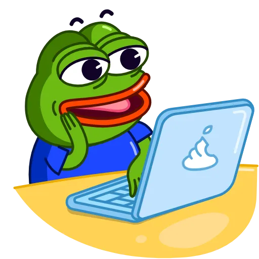 👍 Эмодзи «😏 Mr. Pepe Emoji» для Telegram