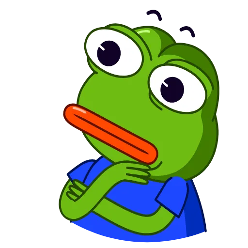 🤦‍♂️ Эмодзи «😏 Mr. Pepe Emoji» для Telegram