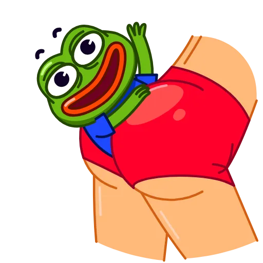 👋 Эмодзи «😏 Mr. Pepe Emoji» для Telegram