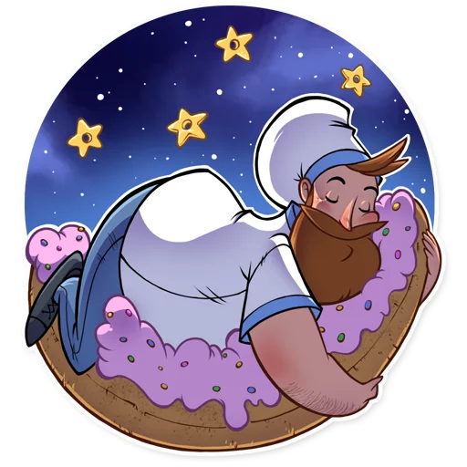 😴 Стикер «Mr. Ponch» для Telegram