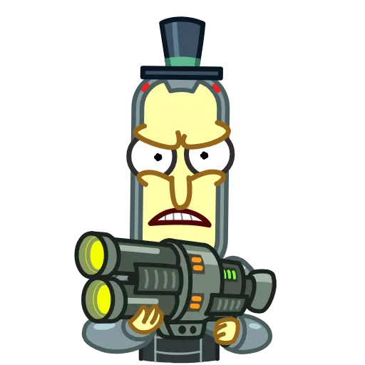 😤 Стикер «Poopybutthole» для Telegram