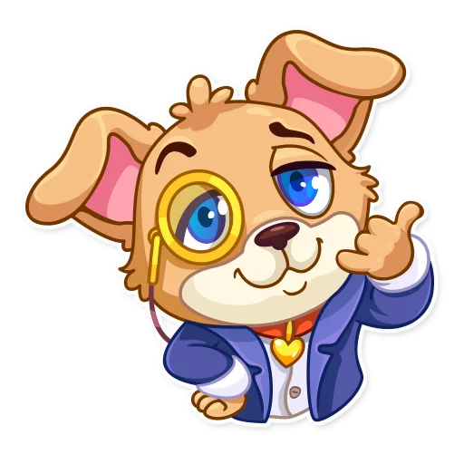 🤙 Стикер «Mr. Pup» для Telegram