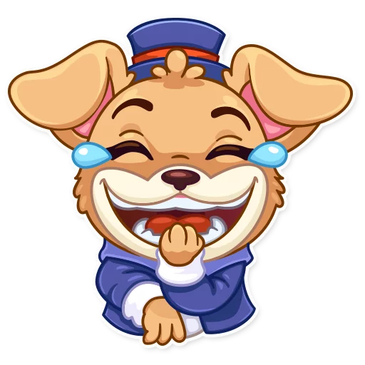 Стикерпак Mr. Pup для Telegram — скачать