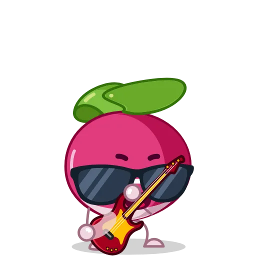 🤟 Стикер «Radical Radish» для Telegram