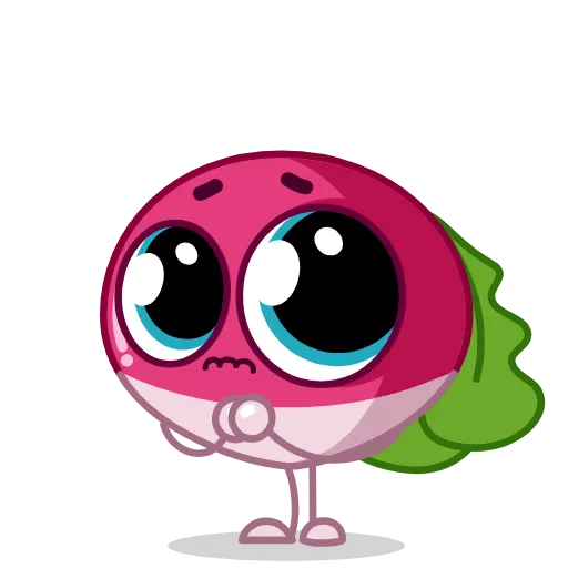 😭 Стикер «Radical Radish» для Telegram