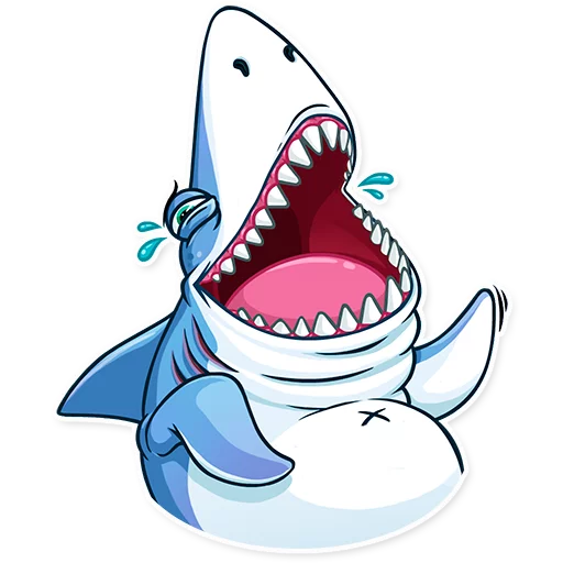 Стикерпак Its a Shark для Telegram — скачать