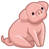 🐷 Эмодзи «Симсик» для Telegram