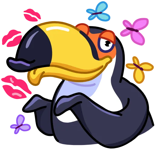 😙 Стикер «Mr. Tuka» для Telegram