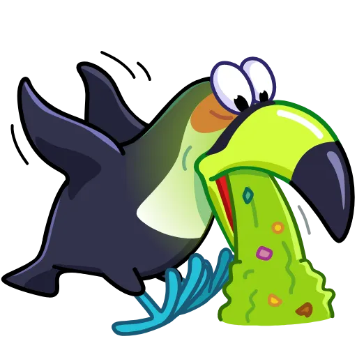 🤮 Стикер «Mr. Tuka» для Telegram