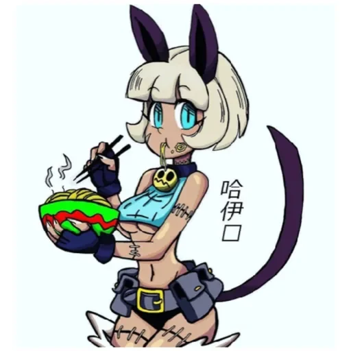 😋 Стикер «Ms. Fortune (Skullforce)» для Telegram