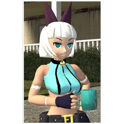 😑 Стикер «Ms. Fortune (Skullforce)» для Telegram