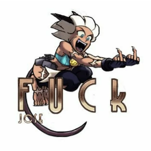 🖕 Стикер «Ms. Fortune (Skullforce)» для Telegram