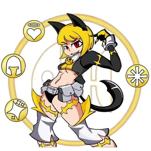 😁 Стикер «Ms. Fortune (Skullforce)» для Telegram