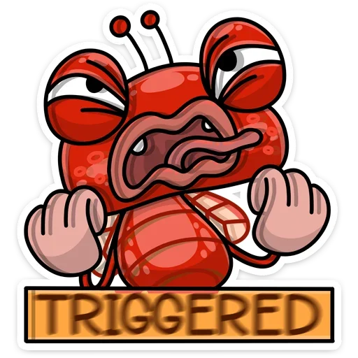 😡 Стикер «Мухаха» для Telegram