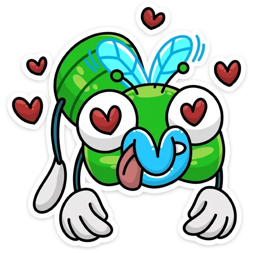 🥰 Стикер «Мухаха» для Telegram