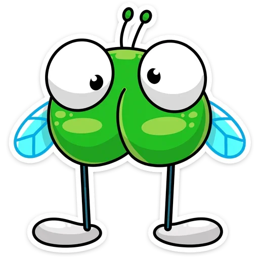 🍑 Стикер «Мухаха» для Telegram
