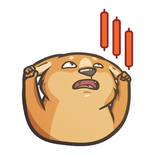 😫 Стикер «Crypto Doge» для Telegram