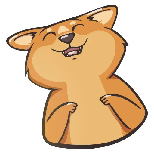 😆 Стикер «Crypto Doge» для Telegram