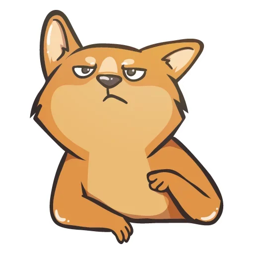 😕 Стикер «Crypto Doge» для Telegram