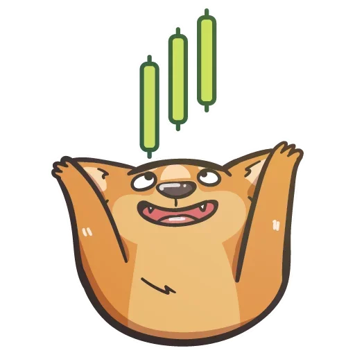 😄 Стикер «Crypto Doge» для Telegram