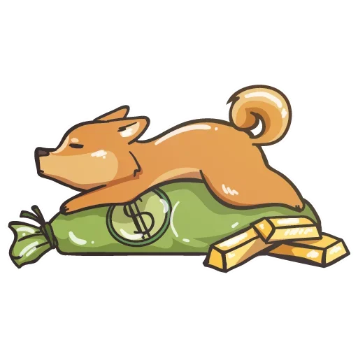 💰 Стикер «Crypto Doge» для Telegram