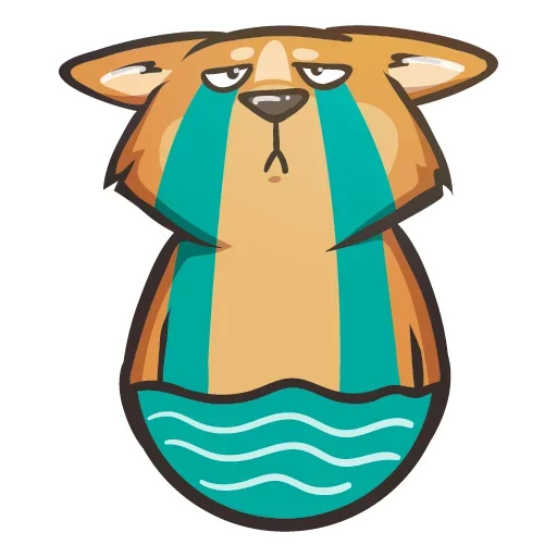 😭 Стикер «Crypto Doge» для Telegram