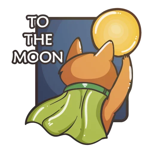🚀 Стикер «Crypto Doge» для Telegram
