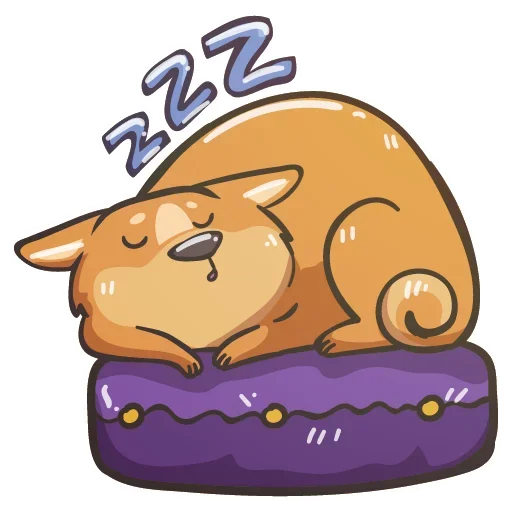😴 Стикер «Crypto Doge» для Telegram