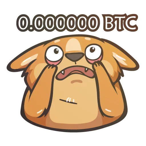 😵 Стикер «Crypto Doge» для Telegram