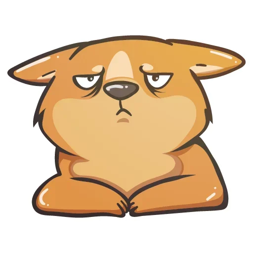 😑 Стикер «Crypto Doge» для Telegram