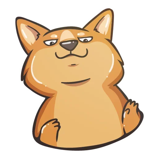 🤥 Стикер «Crypto Doge» для Telegram