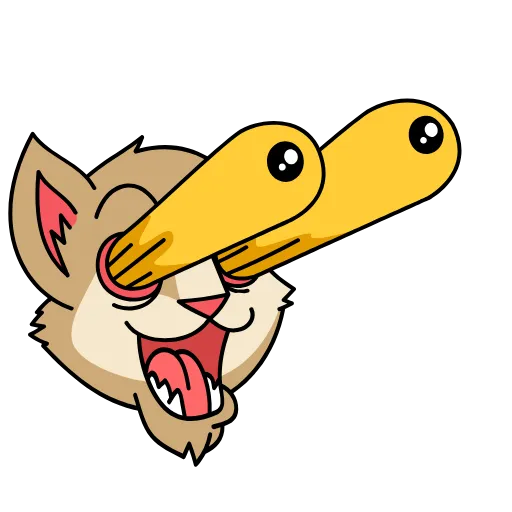 🤪 Стикер «Мудакот» для Telegram