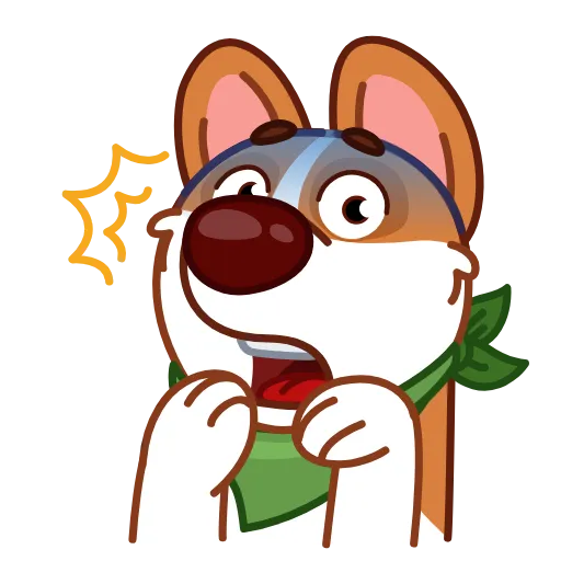 😨 Стикер «Muffin» для Telegram
